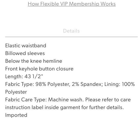 Smocked Sleeve Dress - Picture 5 of 8